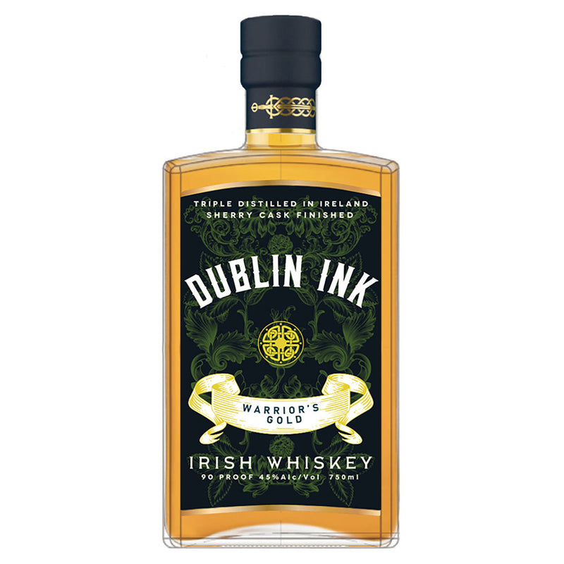 Dublin Ink Warriors Gold Irish Whiskey - Goro&