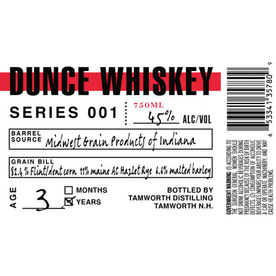 Dunce Whiskey Series 001 - Goro's Liquor