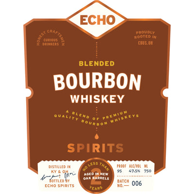 Echo Blended Bourbon - Goro's Liquor