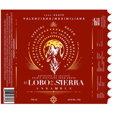 El Lobo de la Sierra Special Batch Ensamble - Goro's Liquor