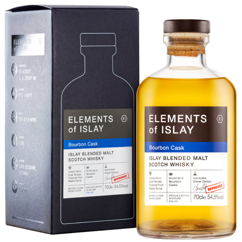 Elements of Islay Bourbon Cask Blended Malt Scotch - Goro&