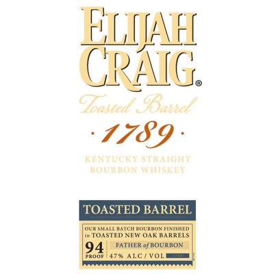 Elijah Craig Toasted Barrel - Goro's Liquor