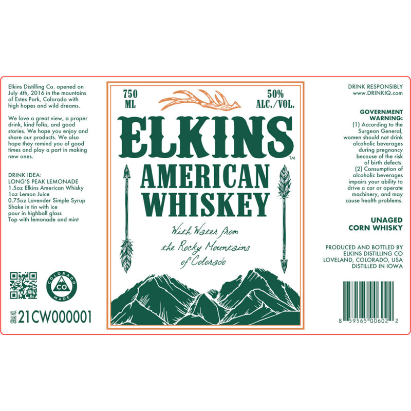 Elkins American Whiskey - Goro&