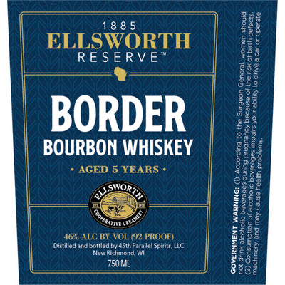 Ellsworth Reserve 5 Year Old Border Bourbon - Goro's Liquor