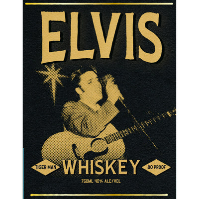 Elvis Whiskey Tiger Man - Goro's Liquor