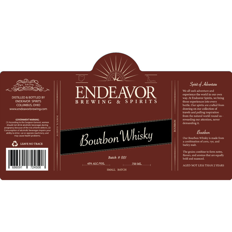 Endeavor Brewing & Spirits Bourbon - Goro&