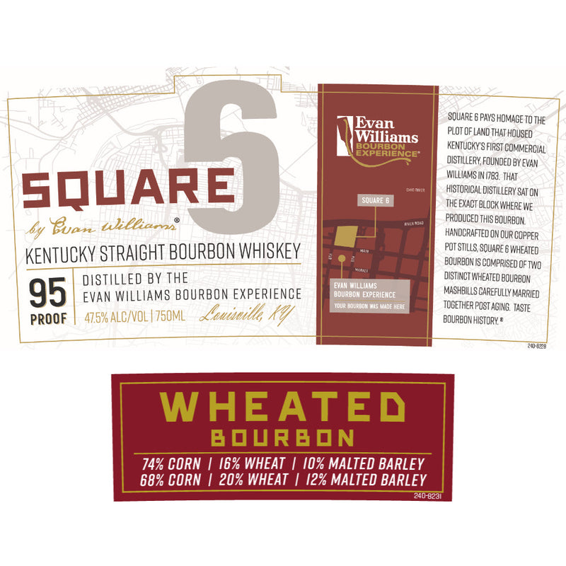 Evan Williams Square 6 Wheated Kentucky Straight Bourbon - Goro&