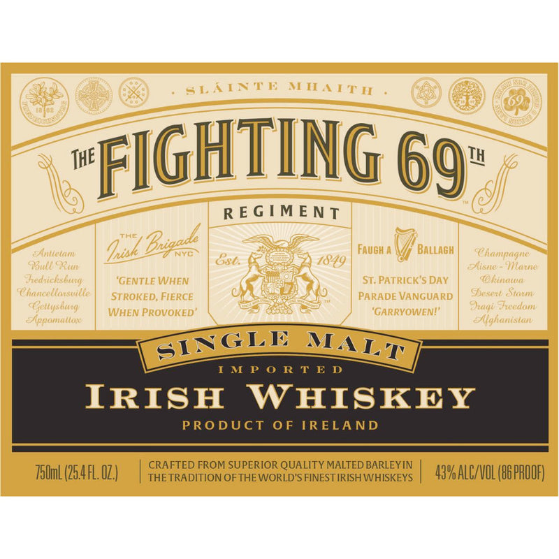 Fighting 69th Single Malt Irish Whiskey - Goro&