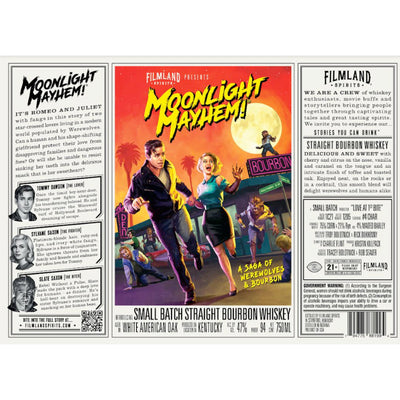 Filmland Spirits Moonlight Mayhem! Straight Bourbon - Goro's Liquor