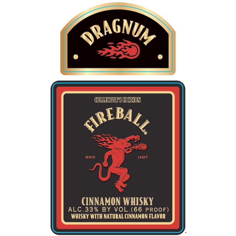 Fireball Dragnum Collector’s Edition Cinnamon Whisky - Goro&