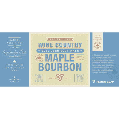 Flying Leap Wine Country Maple Bourbon - Goro's Liquor