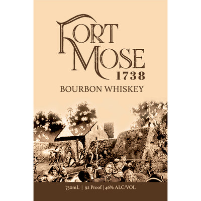 Fort Mose 1738 Bourbon Whiskey - Goro's Liquor