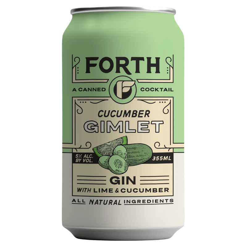 Forth Cucumber Gimlet Canned Cocktail 4pk - Goro&