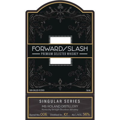 Forward/Slash Singular Series MB Roland Kentucky Straight Bourbon - Goro's Liquor