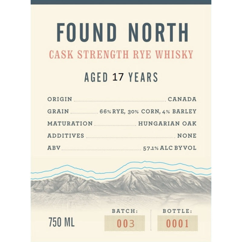 Found North Batch 003 Aged 17 Years - Goro&