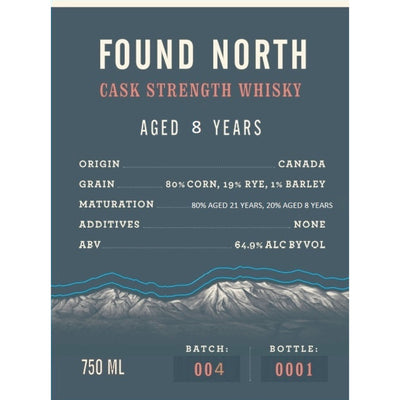 Found North Batch 004 Aged 8 Years - Goro's Liquor