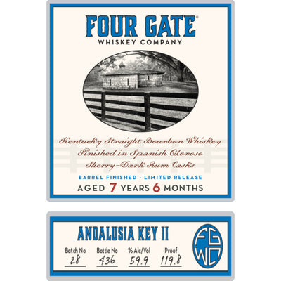 Four Gate Andalusia Key II Bourbon - Goro's Liquor