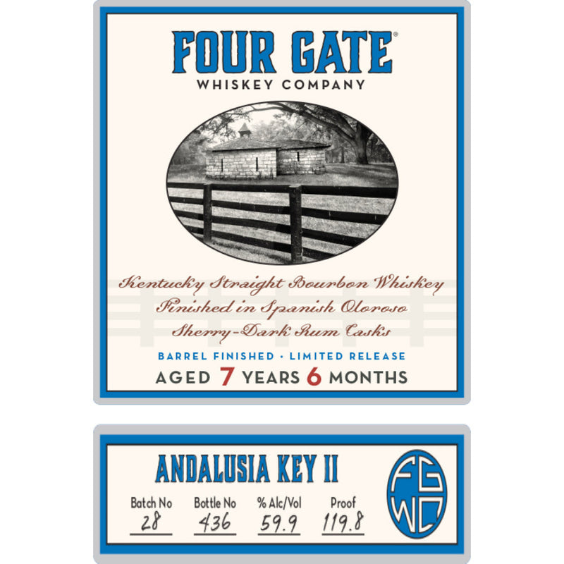 Four Gate Andalusia Key II Bourbon - Goro&