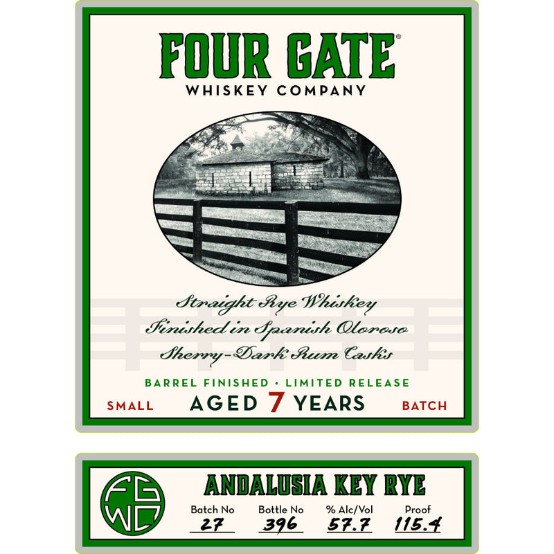 Four Gate Andalusia Key Rye - Goro&