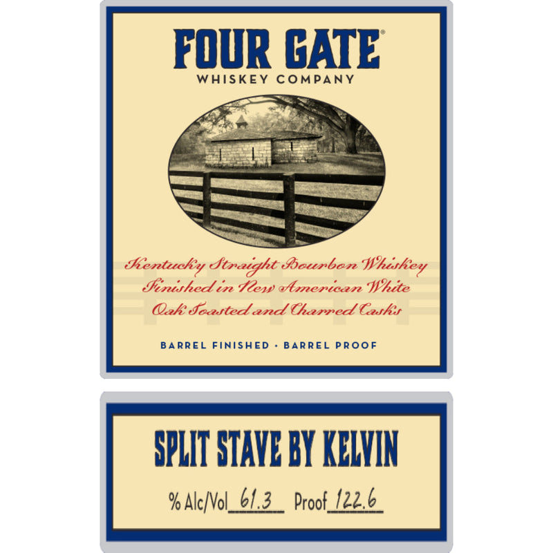 Four Gate Split Stave by Kelvin Straight Bourbon - Goro&