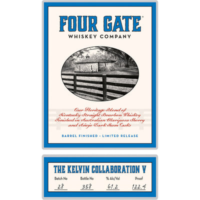 Four Gate The Kelvin Collaboration V Kentucky Straight Bourbon - Goro's Liquor