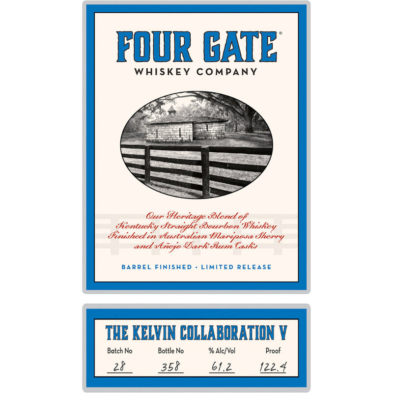 Four Gate The Kelvin Collaboration V Kentucky Straight Bourbon - Goro&