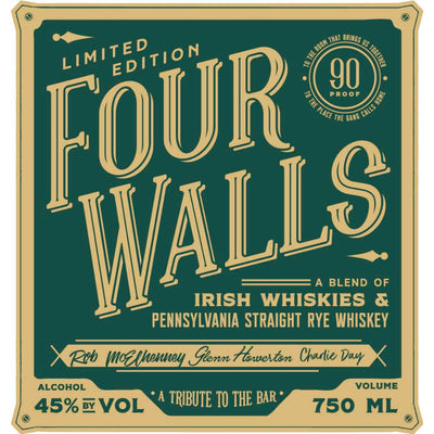 Four Walls A Tribute To The Bar Limited Edition - Goro's Liquor