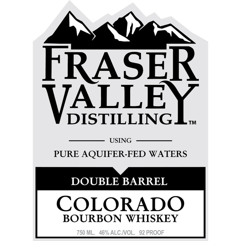 Fraser Valley Distilling Double Barrel Colorado Bourbon - Goro&
