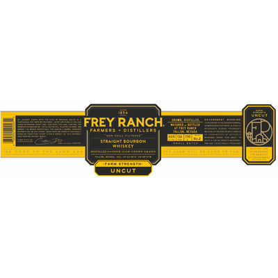 Frey Ranch Farm Strength Uncut Straight Bourbon - Goro's Liquor