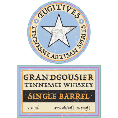 Fugitives Grandgousier Single Barrel Tennessee Whiskey - Goro's Liquor