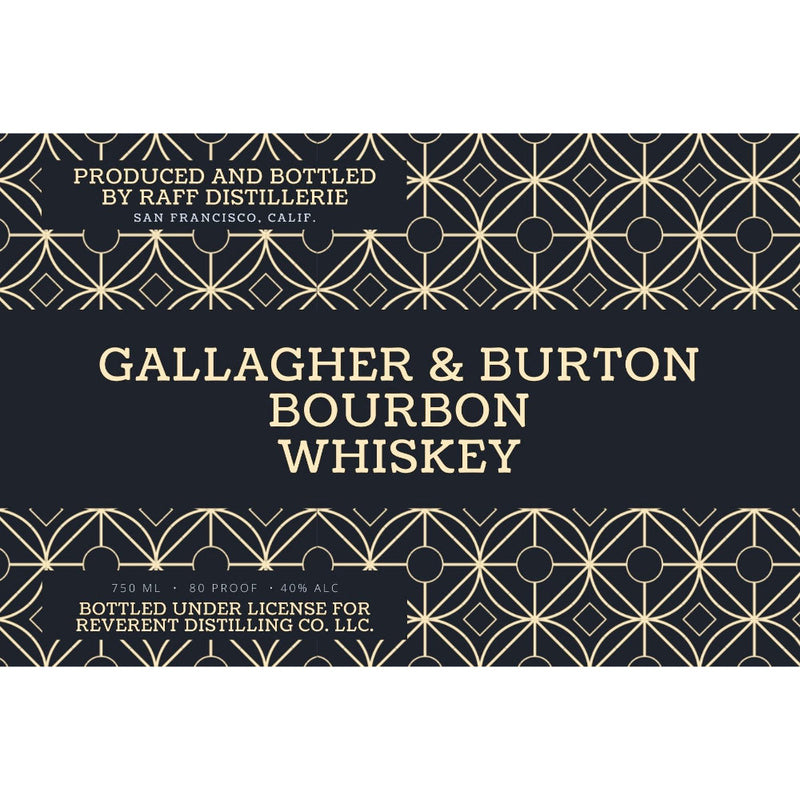 Gallagher & Burton Bourbon Whiskey - Goro&