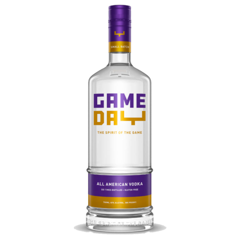 GameDay Vodka Purple & Gold - Goro&