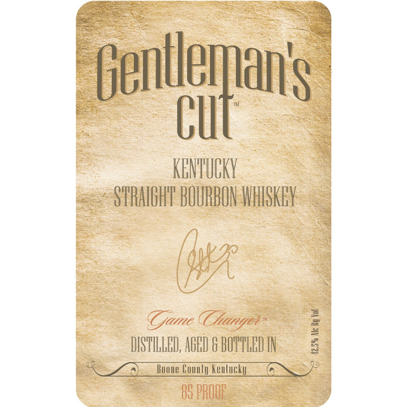 Game Changer Gentleman’s Cut Kentucky Straight Bourbon By Steph Curry - Goro&