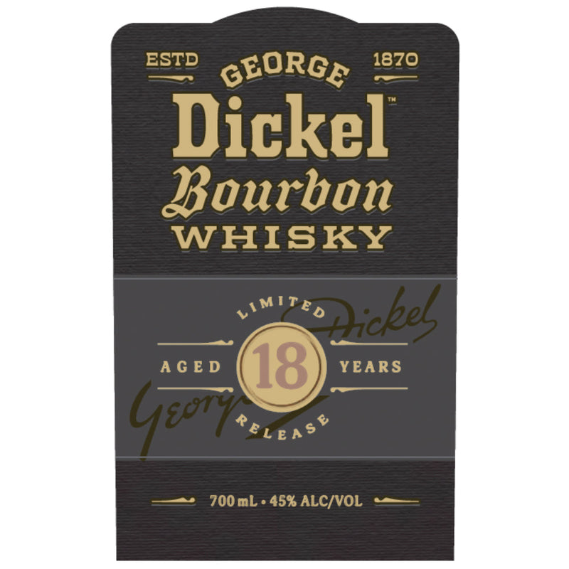 George Dickel 18 Year Old Bourbon Limited Edition - Goro&
