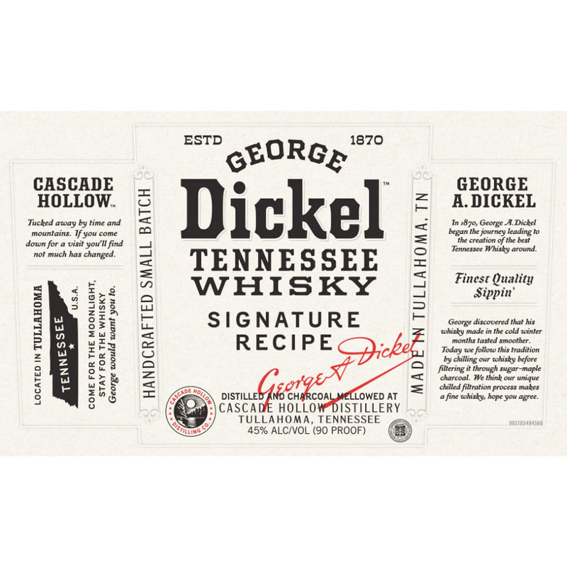 George Dickel Signature Recipe Tennessee Whisky - Goro&