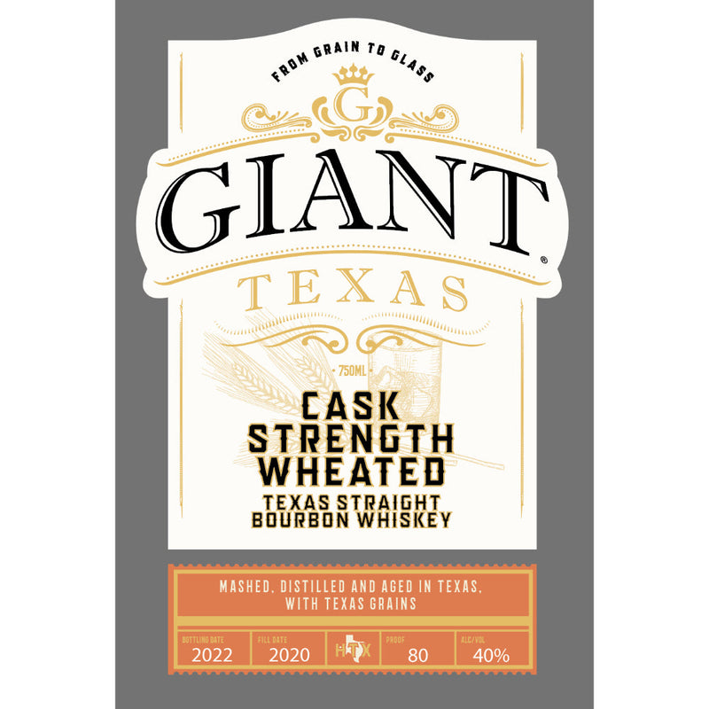 Giant Texas Cask Strength Wheated Straight Bourbon - Goro&