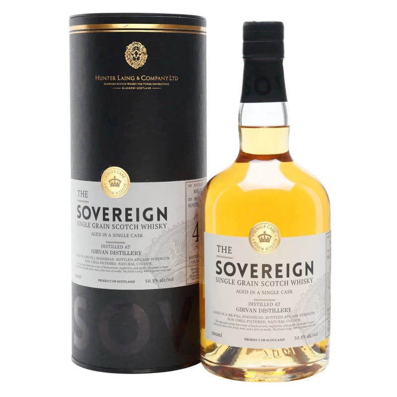 Girvan 1979 42 Year Old The Sovereign Single Grain Scotch - Goro&