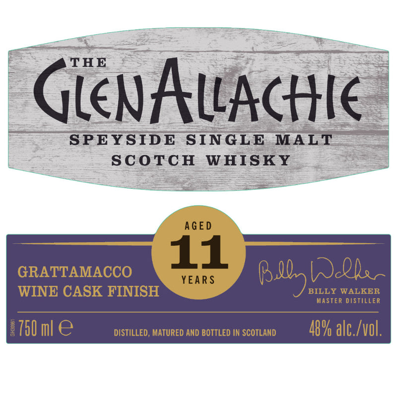 GlenAllachie 11 Year Old Grattamacco Wine Cask Finish - Goro&