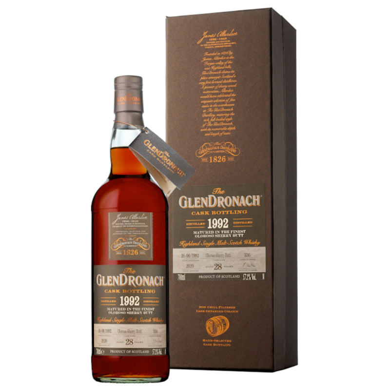 GlenDronach 28 Year Old 1992 Cask Bottling 