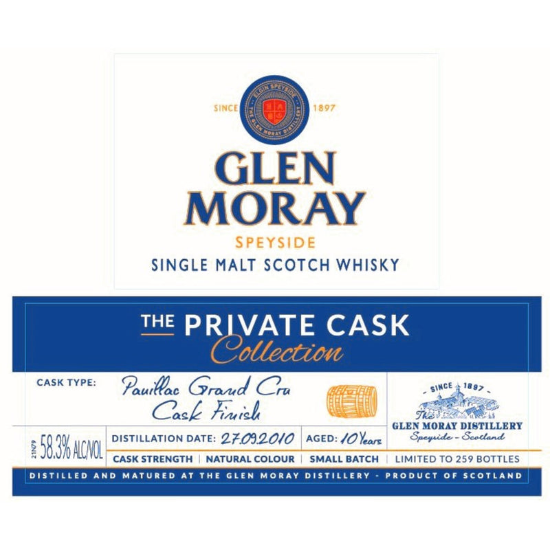 Glen Moray The Private Cask Collection - Goro&