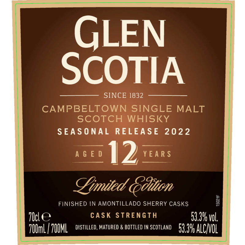 Glen Scotia 12 Year Old Seasonal Release 2022 - Goro&