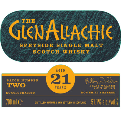 Glenallachie 21 Year Old Batch Number Two - Goro's Liquor