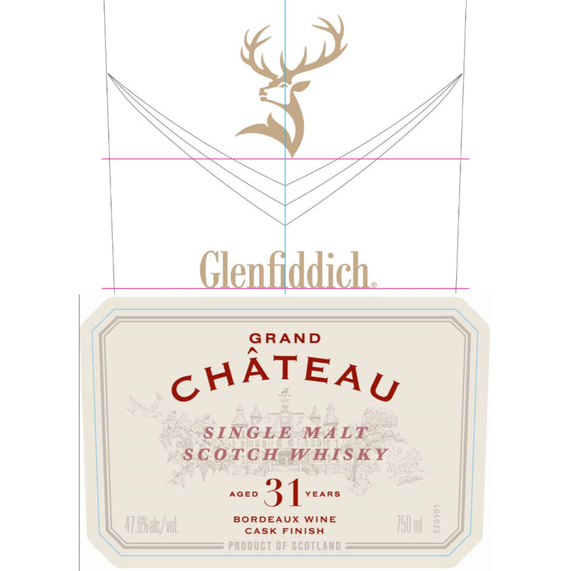 Glenfiddich 31 Year Old Grand Chateau Bordeaux Wine Cask Finish - Goro&