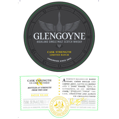 Glengoyne Cask Strength Batch No. 010 - Goro's Liquor