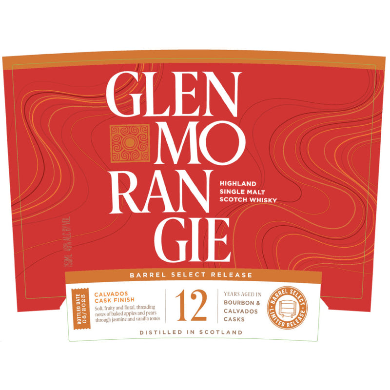 Glenmorangie Barrel Select Release 12 Year Calvados Cask Finish - Goro&