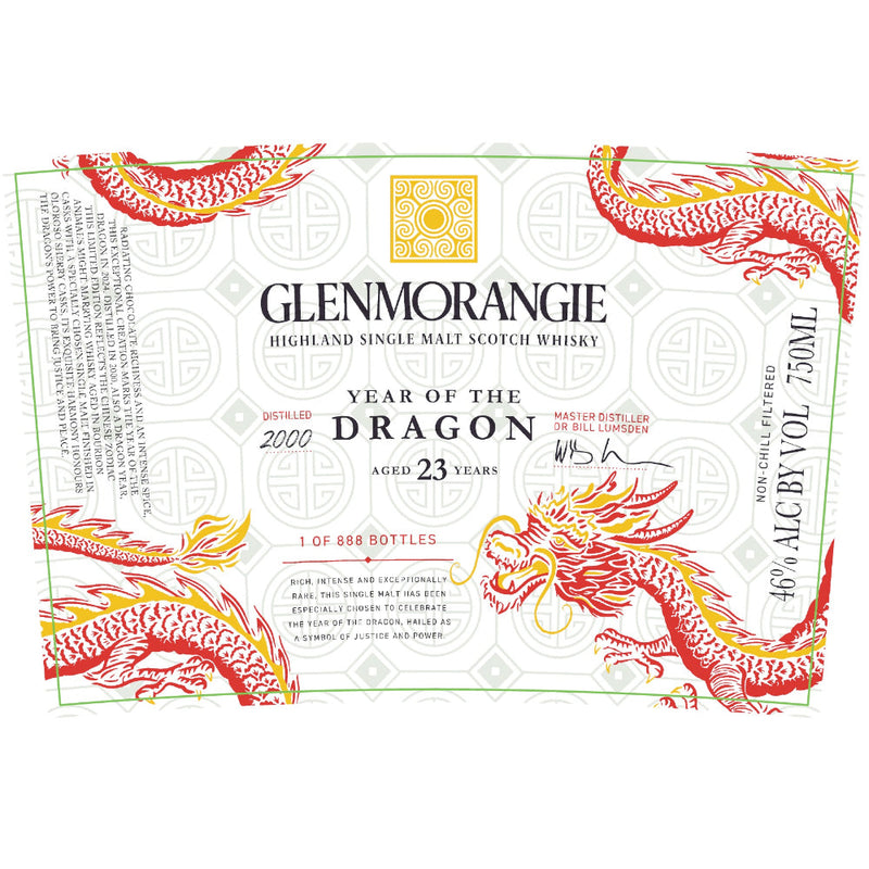 Glenmorangie Year Of The Dragon 23 Year Old - Goro&