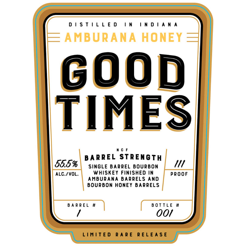 Good Times Amburana Honey Barrel Finished Bourbon - Goro&