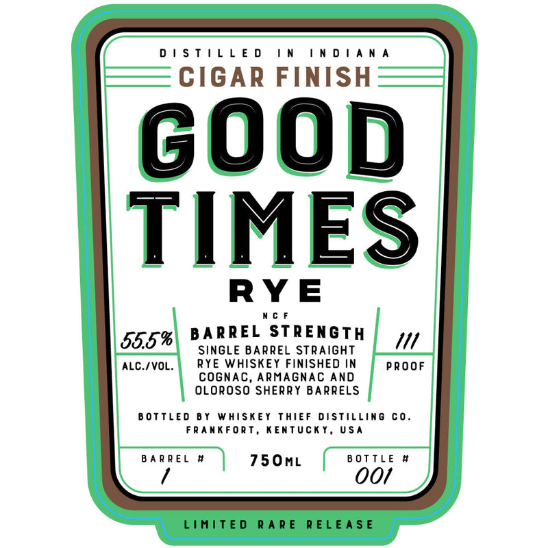 Good Times Cigar Finish Rye - Goro&