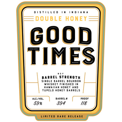 Good Times Double Honey Bourbon - Goro's Liquor