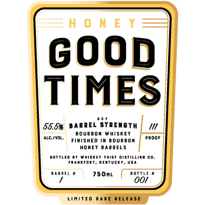 Good Times Honey Barrel Finished Bourbon - Goro's Liquor